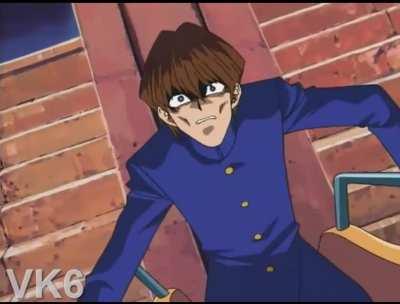 Yu-Gi-Oh Exodia scene but Kaiba has schizophrenia