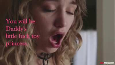 You're not going anywhere sweetie.  Daddy has you right where I want, and you're going to be my fuck toy today.