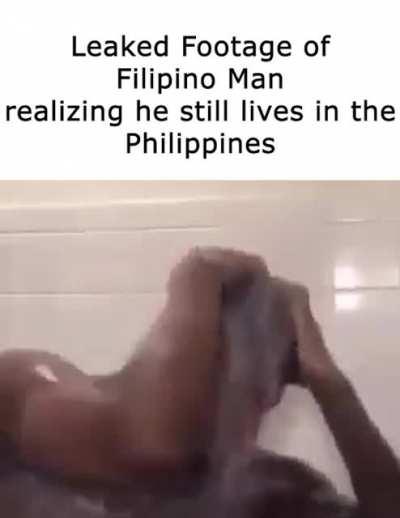 wala talagang lutas sa pagiging Pilipino 😔