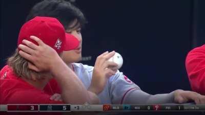 [Highlight] Ohtani and Alex Crobb talking about spin