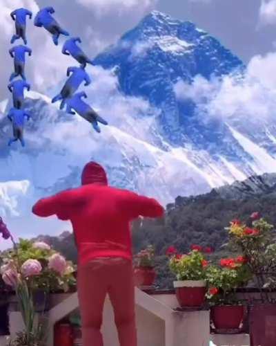 flag of Nepal by the least patriotic Nepali