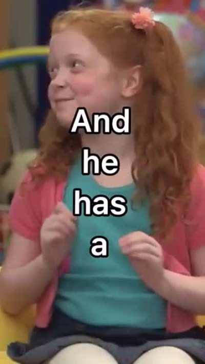 So he needs a hammer?