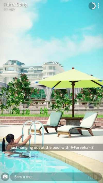 D.va and Pharah by the pool (Yeero)