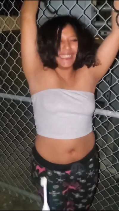 Diana Tickled By Yadi