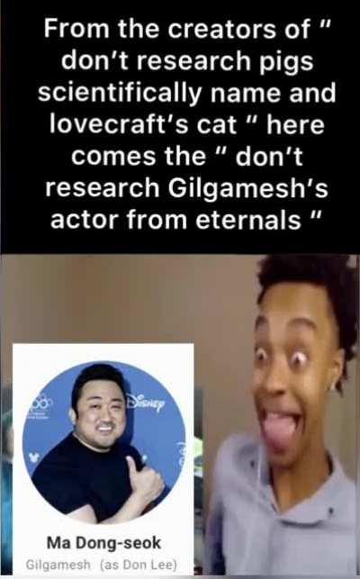 You gotta admit that Ma dong is huge for Korean standards