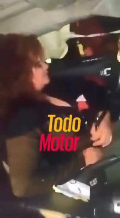 immediate aftermath of a car accident