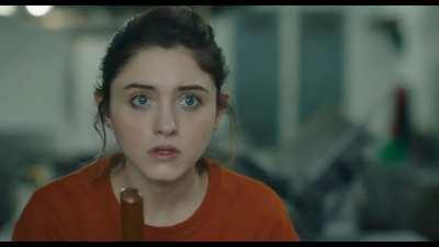 Natalia Dyer enjoying a show