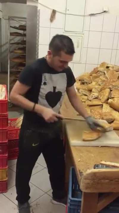 Doener Kebab Bread Cutter Machine