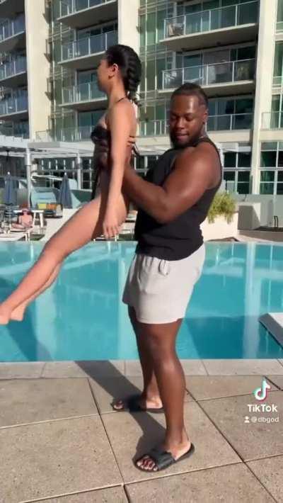 Tiny Asian girl is used as workout equipment and later pounded in the bedroom