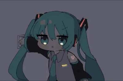 Miku messing with your lights (by @mitu_dada)