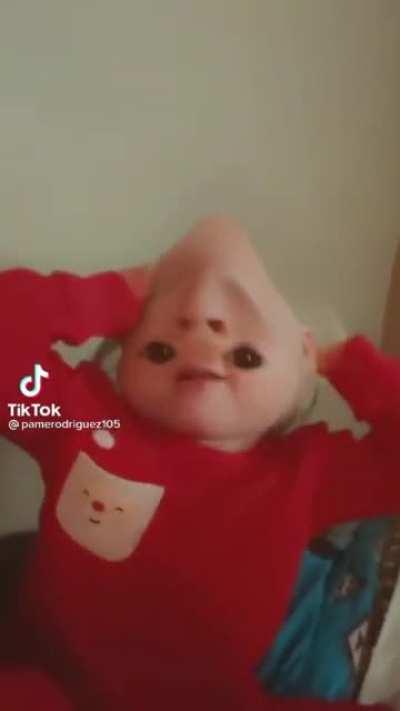 Oh shit! I broke my head!