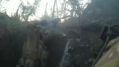 Ukrainian soldiers on an assault mission near Toretsk. 101st Sep. GrdBr of GSt. POV of a cmbt medic. 2023 - Published June 2025