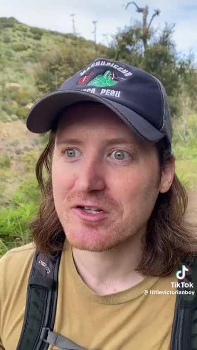 Note to self: always do the hiker nod