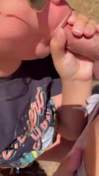 Walked back to the car with some good sunscreen 😈