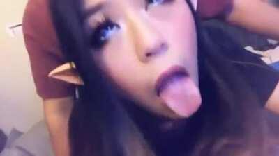 Cute elf gets pounded