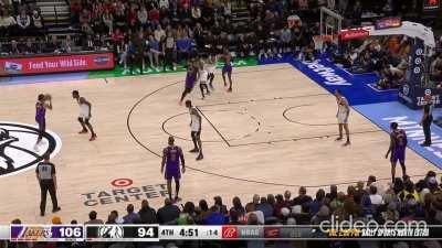 [Highlight] All of Anthony Davis' 4th quarter scoring (17 pts) vs. the Wolves ( 12-0 personal run to put the game away)