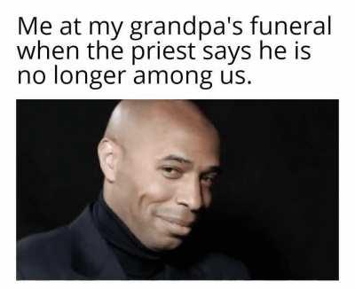 Grandpa wasn't the impostor...