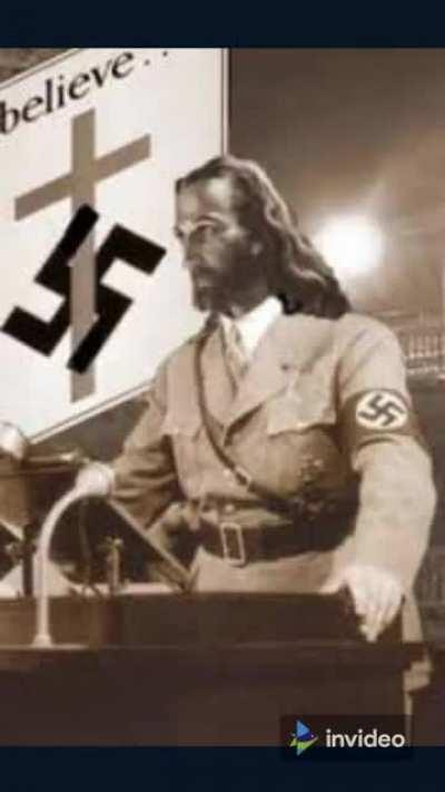 Oh no, Jesús se ha vuelo un fascista y ahora todos los católicos e incluso cristianos se volveran facistas