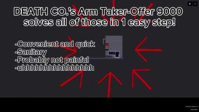 Introducing the Arm Taker-Offer 9000 from DEATH CO.