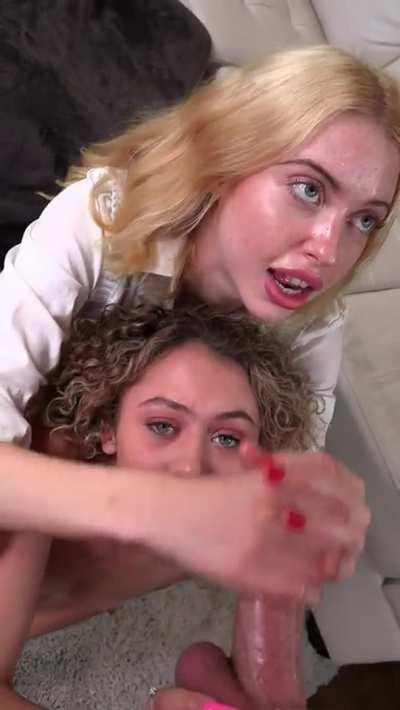 Giving Her Friend A Facial