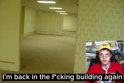 Alfa tries to escape the Backrooms