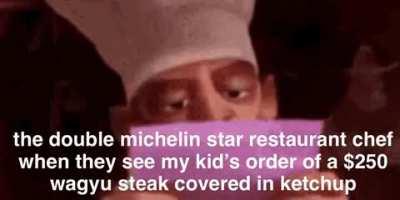 yummy steak (mincraft reference😂)