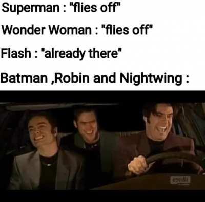 Because he is Batman