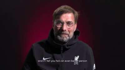 Our Gaffer congratulating Mo for winning the Sporting Inspiration award.