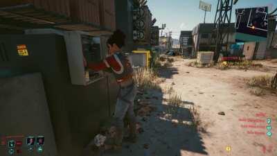 Yeah, but like...where's the car? Oh. There it is.