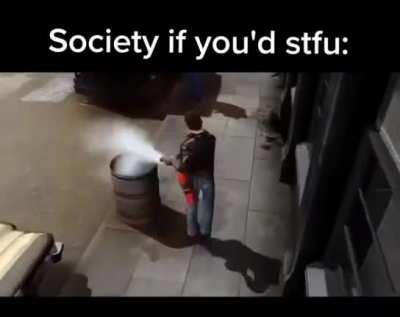 Just delivering the facts