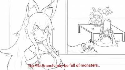 Okakoro if they were in an action anime