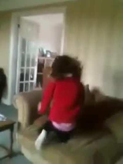 You said she'd catch me!