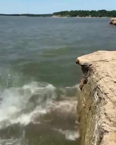 WCGW While doing a backflip off a cliff