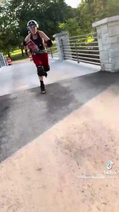 Banned books and roller derby and Queen? My FYP is cooking.