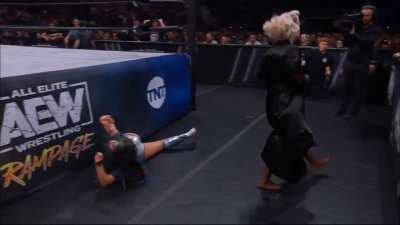 On AEW Rampage: Saraya vs Skye Blue