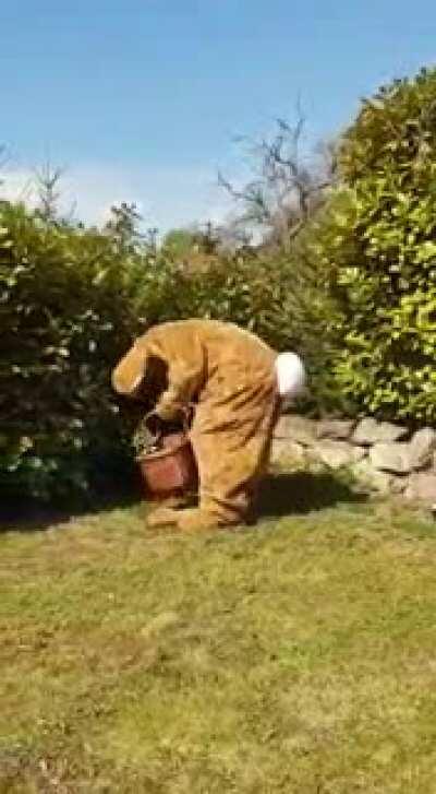 Besser als immer diese blauen Eier. Die hab ich selber auch weil meine Alte mich nicht ranlässt. 🤣🤣🤣 Die Bier sauf ich gleich alle aus und dann verprügel ich die wieder weil sie mich so aufregt 🤣😂🤣😂 Frohe Ostern und galigrü, euer Dietmar