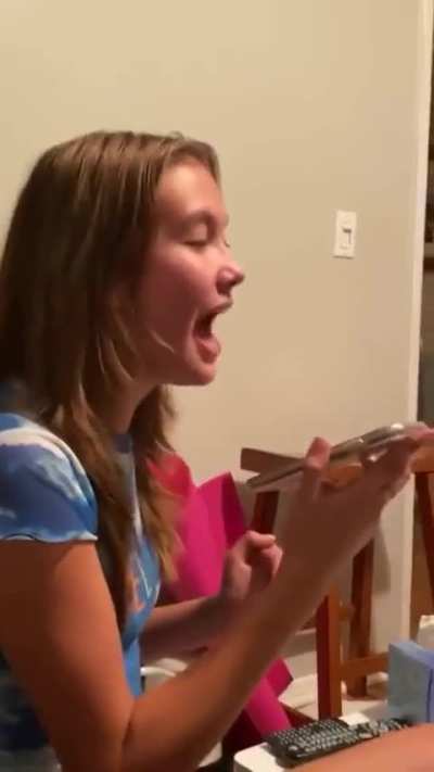 Oh She's just hungry