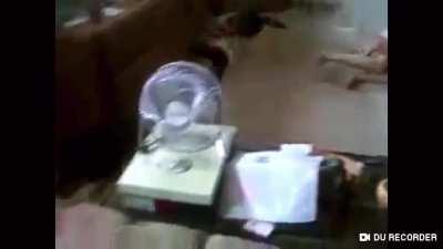 Mom shows daughter who runs the house