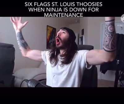 Six Flags thoosies explaining