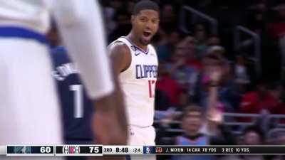 [Highlight] Paul George with the Windmill Slam