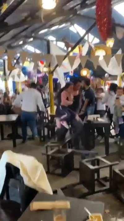 Make sure there is enough room when moonwalking your horse in a restaurant.