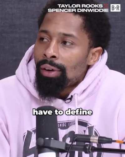 [Spencer Dinwiddie] on ring culture: “One more ring for Bron can be the difference between him being the GOAT or not.”