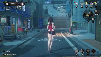 [ZZZ 2.5] Jane Doe (Nocturne of Light) walking animations | Via Reversed Rooms