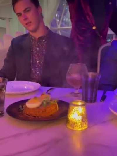 WCGW while have a fancy dinner