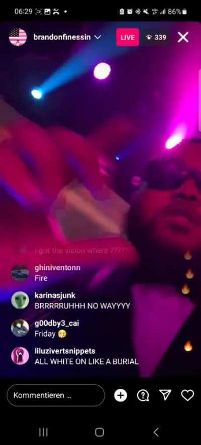 New All Alone Snippet previewed by Brandon 