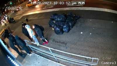 Dirty work in queens bridge .