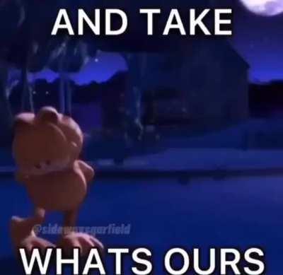 Garfield on the sigmaset