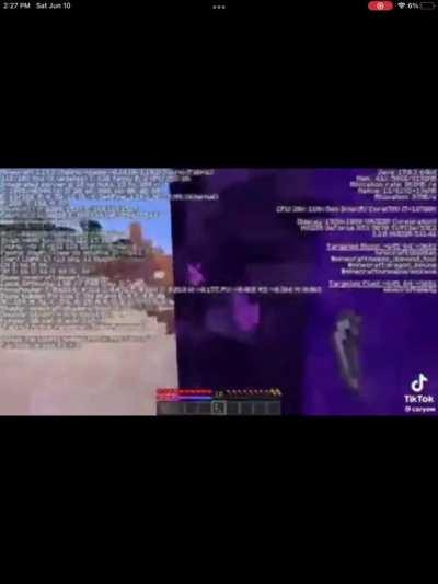 Minecraft Ultrakill crossover