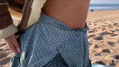 Boobies at the beach! would you like to kiss them? Waiting for you on my PATREON! If you already have an account over there check my page, it's pretty wild. You'll get instant access to my DROPBOX with dozens of full lenght clip!