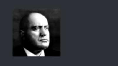 😎😎 Mussolini eat a pizza then die 😣😣 😎😎